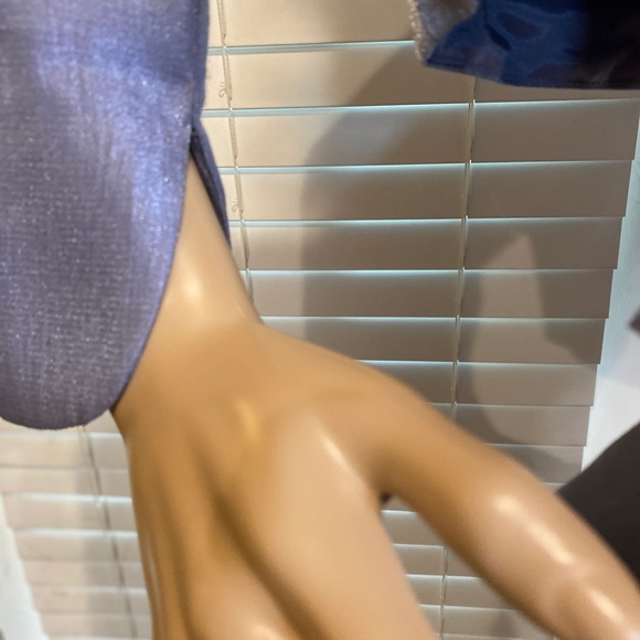 Adrianna Papell Shutter-Pleated Dress + Jacket VGC - Picture 6 of 11